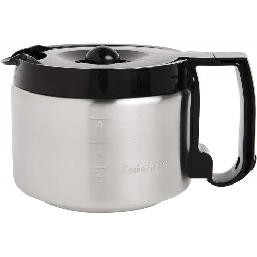  Cuisinart 4-Cup Replacement Carafe, Black