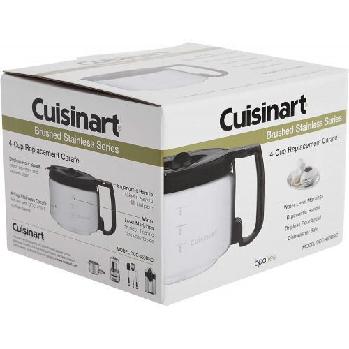  Cuisinart 4-Cup Replacement Carafe, Black