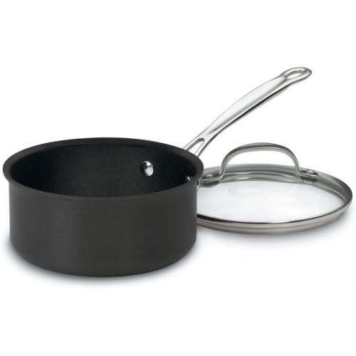  Cuisinart Chefs Classic Nonstick Hard-Anodized 1-1/2-Quart Saucepan with Lid