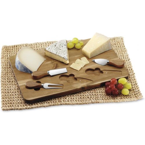  Cuisinart Acacia Wood Cheeseboard Cheese Board, Brown