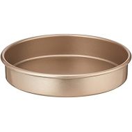 Cuisinart 9-Inch Chefs Classic Nonstick Bakeware Round Cake Pan, Champagne