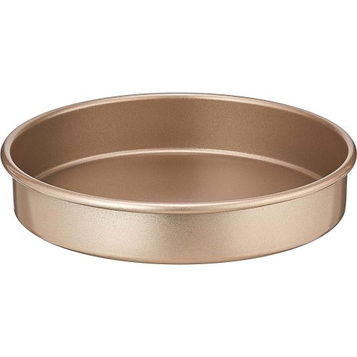  Cuisinart 9-Inch Chefs Classic Nonstick Bakeware Round Cake Pan, Champagne