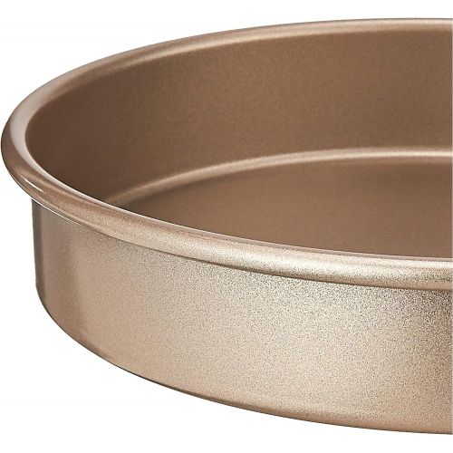  Cuisinart 9-Inch Chefs Classic Nonstick Bakeware Round Cake Pan, Champagne