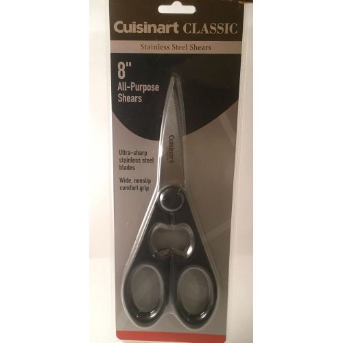  Cuisinart Shears, 8 Inch Kitchen Scissors, Black