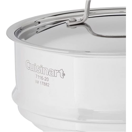  Cuisinart 7116-20 Chefs Classic 20-Centimeter Universal Steamer with Cover