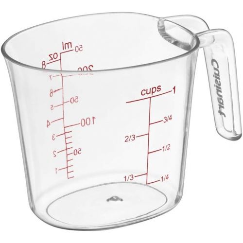  Cuisinart 3-Piece Nesting Liquid Set Measuring Cups, Set of 3, Clear