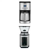 Cuisinart DCC-3200 14-Cup Glass Carafe with Stainless Steel Handle Programmable Coffeemaker, Black Steel