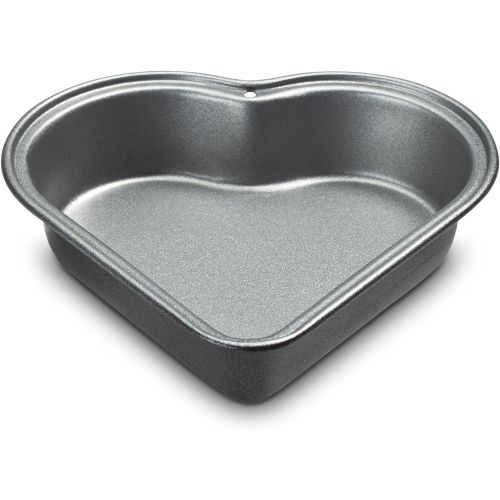  Cuisinart 4-Pc Mini Heart Pan Set, Small, Black