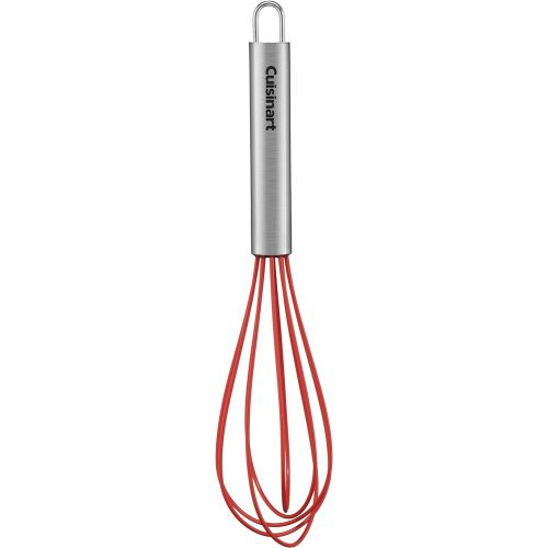  Cuisinart Silicone Whisk, 10-Inch, Red