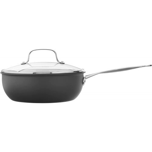  Cuisinart 635-24 Chefs Classic Nonstick Hard-Anodized 3-Quart Chefs Pan with Cover