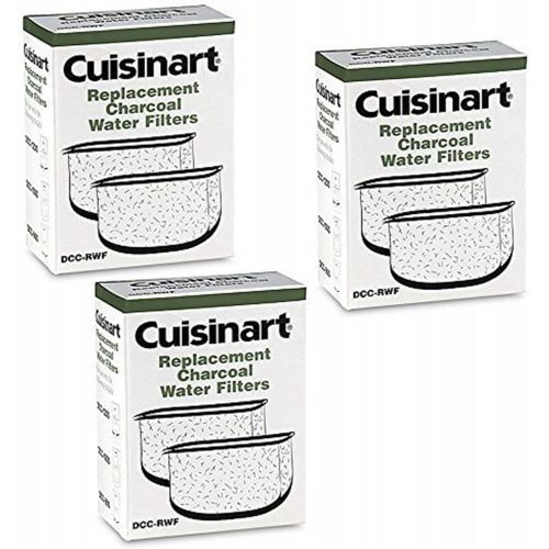  Cuisinart DCC-RWFTriple Pack Charcoal Water Filters in Cuisinart DCC-RWF Retail Box