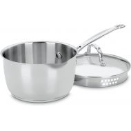Cuisinart 719-18P Chefs Classic Stainless 2-Quart Saucepan with Cover,Silver