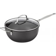 Cuisinart Chefs Classic Nonstick Hard-Anodized 4-Quart Chefs Pan with Helper Handle and Glass Cover