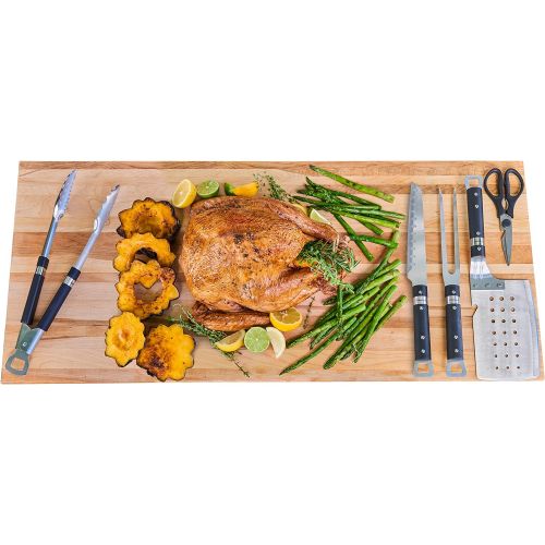  Cuisinart CGS-315 Chefs Classic, 5-Piece Grill Tool Set, Stainless Steel