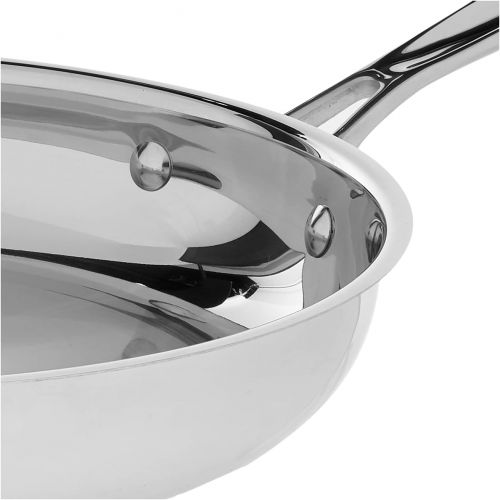  Cuisinart 722-24 Chefs Classic Stainless 10-Inch Open Skillet