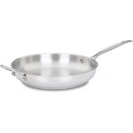 Cuisinart 722-30H Chefs Classic Stainless 12-Inch Open Skillet with Helper Handle,Stainless Steel