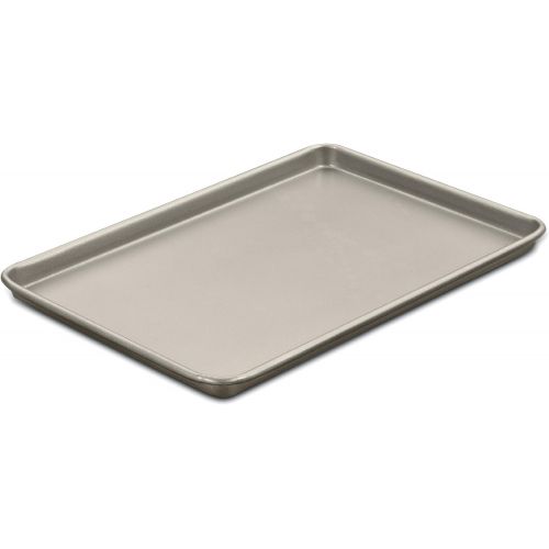  Cuisinart Chefs Classic Nonstick Bakeware 15-Inch Baking Sheet, Champagne