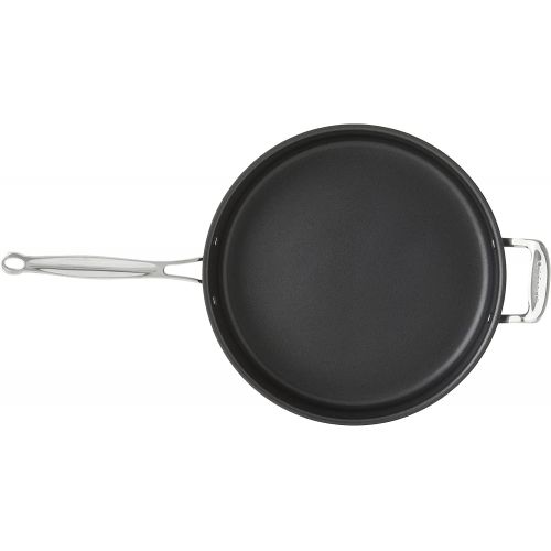  Cuisinart 633-30H Chefs Classic Nonstick Hard-Anodized 5-1/2-Quart Saute Pan with Helper Handle and Lid