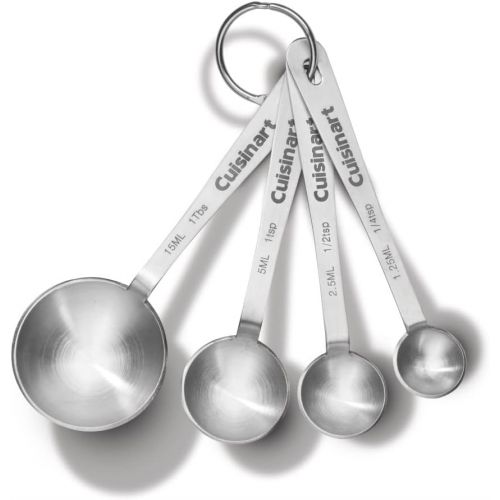  Cuisinart CTG-00-SMP Stainless Steel Measuring Spoons, Set of 4