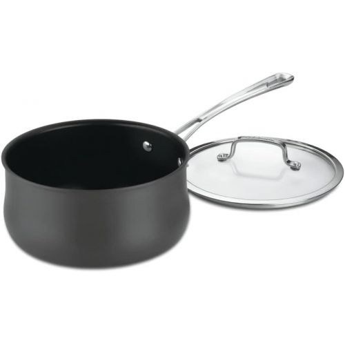  Cuisinart Contour Hard Anodized 3-Quart Saucepan with Cover