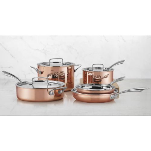  Cuisinart Copper Collection Cookware Set, Medium