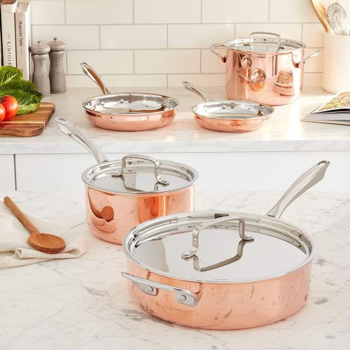  Cuisinart Copper Collection Cookware Set, Medium