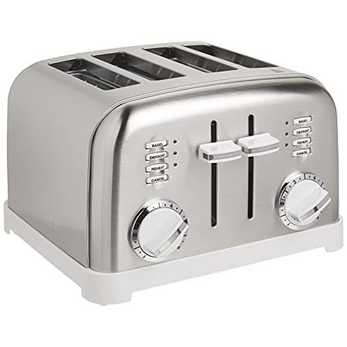  Cuisinart CPT-180WP1 Metal Classic 4-Slice toaster, White