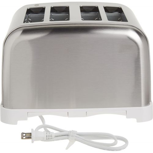  Cuisinart CPT-180WP1 Metal Classic 4-Slice toaster, White