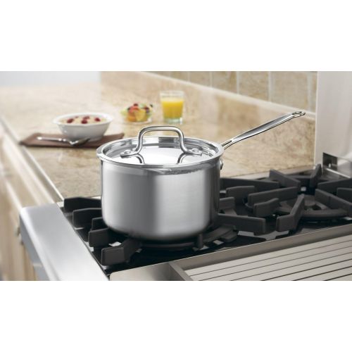  Cuisinart MultiClad Pro Stainless-Steel 3-Quart Saucepan with Cover