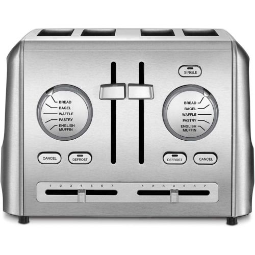  Cuisinart CPT-640 4-Slice Metal Toaster, Stainless Steel