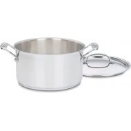 Cuisinart 744-24 Chefs Classic Stainless Stockpot with Cover, 6-Quart,Silver