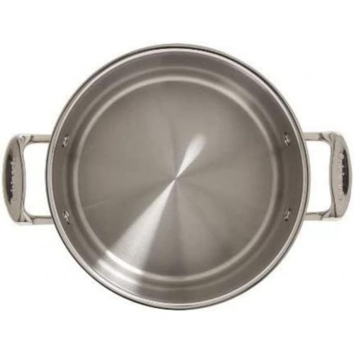  Cuisinart 744-24 Chefs Classic Stainless Stockpot with Cover, 6-Quart,Silver