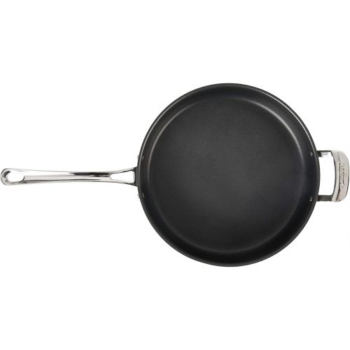  Cuisinart Contour Hard Anodized 5-Quart Saute Pan with Helper Handle and Cover