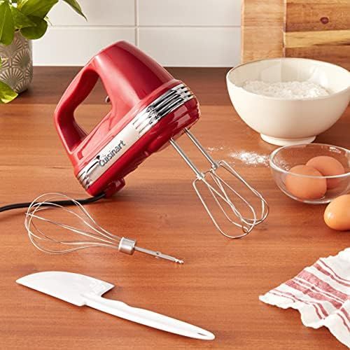  Cuisinart Power Advantage 7-Speed Hand Mixer, Red