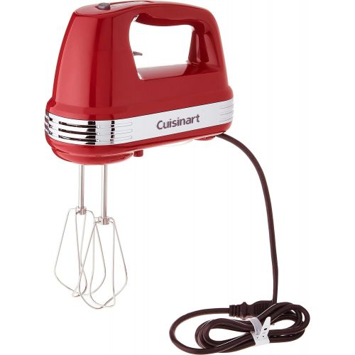  Cuisinart Power Advantage 7-Speed Hand Mixer, Red