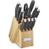 Cuisinart C77SSB-12P Color Pro Collection 12 Piece Knife Block Set, Black