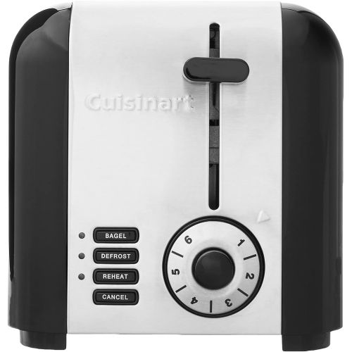  Cuisinart CPT-320P1 2-Slice Brushed Hybrid Toaster, Stainless Steel