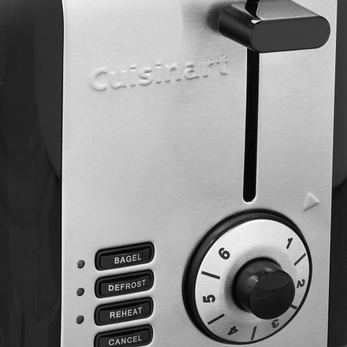  Cuisinart CPT-320P1 2-Slice Brushed Hybrid Toaster, Stainless Steel