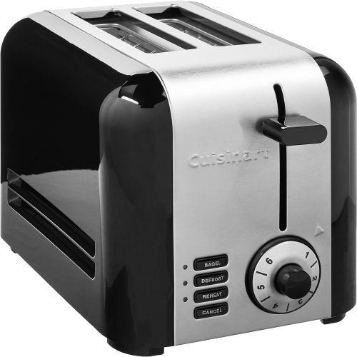  Cuisinart CPT-320P1 2-Slice Brushed Hybrid Toaster, Stainless Steel