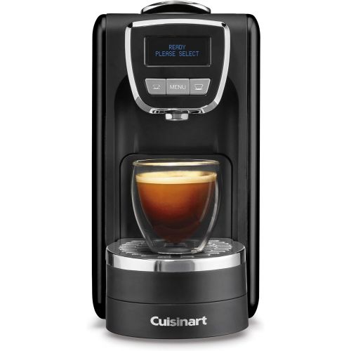  Cuisinart EM-15 Defined Espresso Machine, 13.5(L) x 5.75(W) x 9.5(H), Black