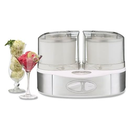  Cuisinart ICE-40 Flavor Duo Frozen Yogurt-Ice Cream & Sorbet Maker