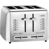 Cuisinart Custom Select 4-Slice Toaster Adjustable Toasting Slots with Dual Control Panels, 7 Browning Levels And Custom Defrost Feature