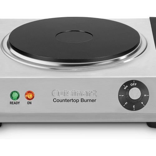  Cuisinart Cast-Iron Single Burner, Stainless Steel