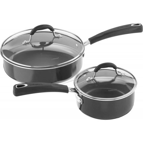  Cuisinart Advantage Ceramica XT Cookware Set, Medium, Black