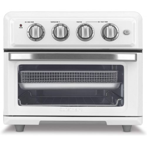  Cuisinart TOA-60W Airfryer, Convection Toaster Oven, White