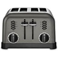 Cuisinart CPT-180BKS Metal Classic Toaster, 4-Slice, Black Stainless