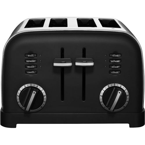  Cuisinart CPT-180MB 4-Slice Metal Classic Toaster, Matte Black