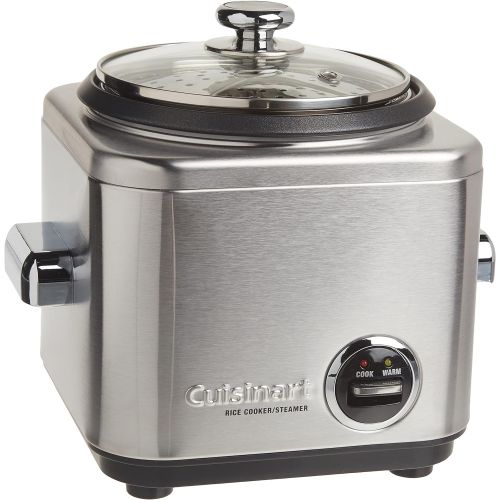  Cuisinart CRC-400 Rice Cooker, 4-Cup, Silver