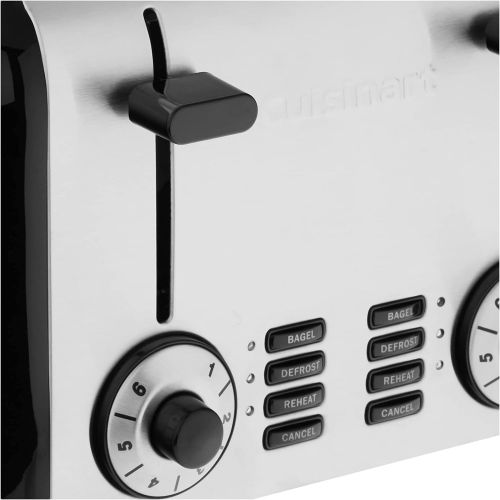  Cuisinart Toaster, 4-Slice, Brushed Stainless