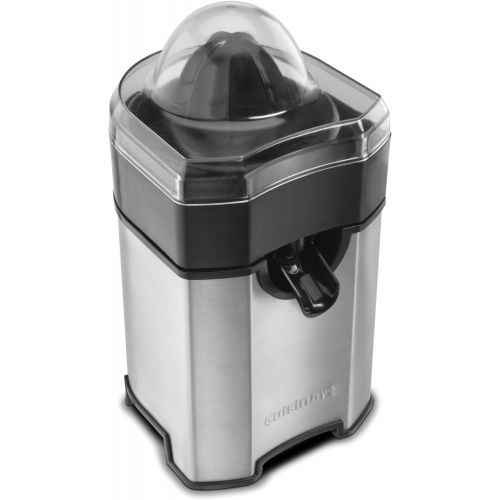  Cuisinart CCJ-500 Pulp Control Citrus Juicer, Brushed Stainless, Black/Stainless, 1 Piece